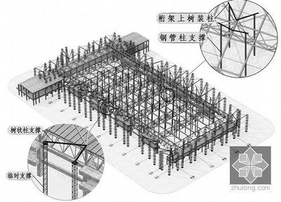 [重庆]国际博览中心项目钢结构工程施工组织设计(A3版式 239页 附图)